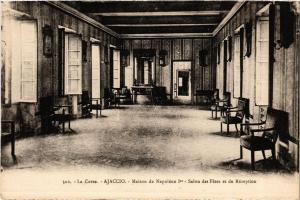 CPA AJACCIO - Maison de Napoléon. Salon des Fetes Reception CORSE (711187)