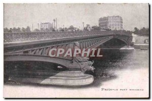 Old Postcard Paris Le Pont Mirabeau