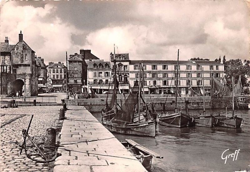 Le Port et l'Hotel du Cheval Blanc Honfleur France Unused 