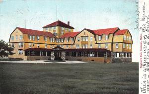 Ogunquit ME Sparhawk Hall in 1905 Postcard