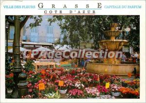 Postcard Modern Grasse (A M) Capital Cities flowers parfun the flower market ...
