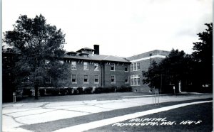 1960s Hospital Plymouth Wisconsin RPPC Real Photo Postcard