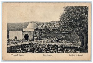 c1910 Tomb of Rachel Betlehem West Bank Palestine Antique Unposted Postcard