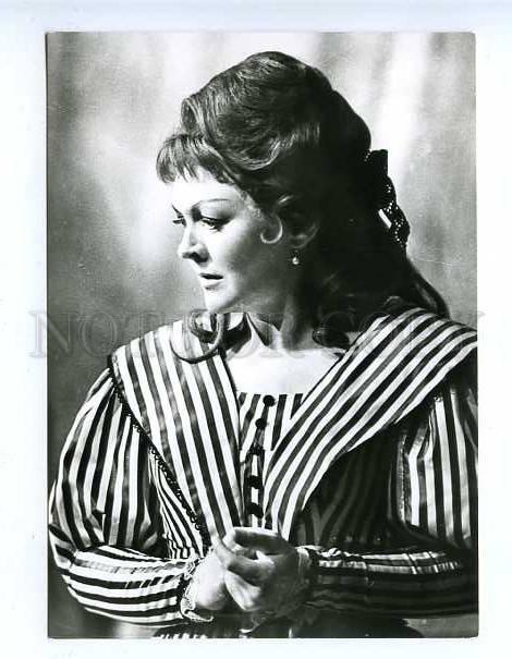 181532 English Opera singer Margaret Curfy old postcard