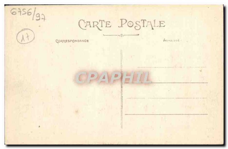 Old Postcard Fouras Tabteau Case Of Mayor of midges of Ile & # 39Aix April 12...