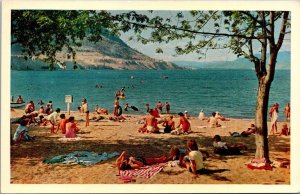 Canada British Columbia Penticton Kanagan Lake Beack