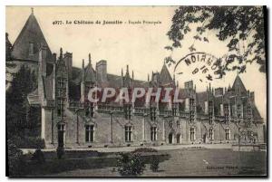 Postcard Old Chateau Josselin Main Facade