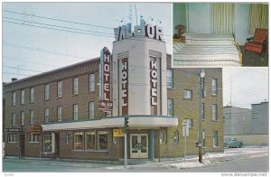 Val d'Or Hotel , VAL D'OR , Quebec , Quebec , Canada , 50-60s