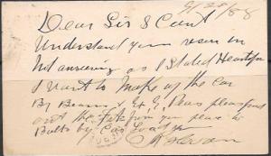 UX9 Jefferson 1888 used