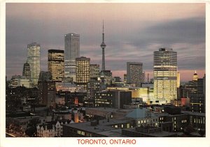 BT16557 Toronto city  skyline at night canada
