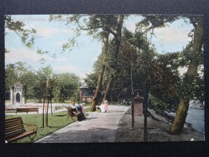 Somerset BRIDGWATER Blake Gardens - Old Postcard by Valentine