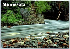 Postcard - The Temperance River - Minnesota