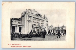 France Postcard Fine Art Palace Franco-British Exhibition c1910 Antique