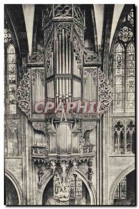 Old Postcard Organ Strasbourg