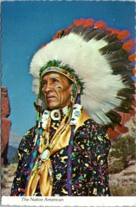 postcard - The Native American