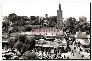 Old Postcard Tangier Morocco Place du Grand Socco