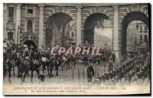 Old Postcard Coronation of King George V and Queen Mary in 1911 June22 The st...