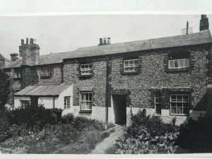 Hazelwood Cottages (site of Woolworths) Littlehampton Sussex Repro RP Postcard