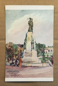 VINTAGE POSTCARD UNUSED - MONUMENT, ST. JOSEPH'S SHRINE, MONTREAL, CANADA