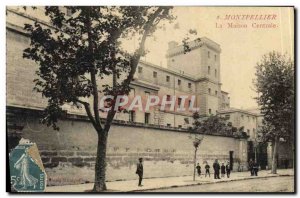 Old Postcard Montpellier The Central House Prison