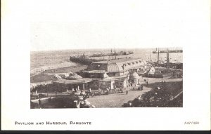 Kent Postcard - Pavilion and Harbour, Ramsgate   A4524