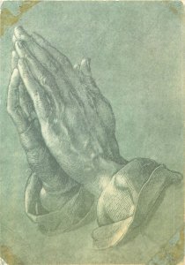Art The Praying Hands painting by A. Durer Postkarte