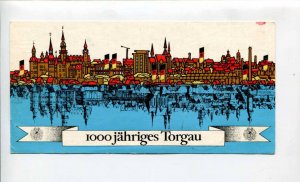 424735 EAST GERMANY GDR 1973 year 1000 year Torgau postcard