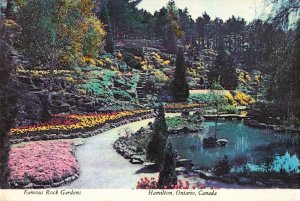 1974 Rock Gardens Hamilton Canada Continental Postcard 2T7-66