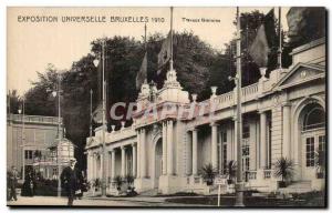 Brussels Expo Brussels, Belgium and Belgium- 1910- feminine Works -Carte Post...