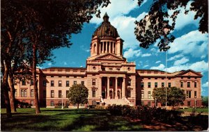 State Capitol Pierre SD South Dakota Postcard VTG UNP Plastichrome Vintage 