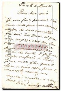 Old Postcard Panorama Paris on the Seine