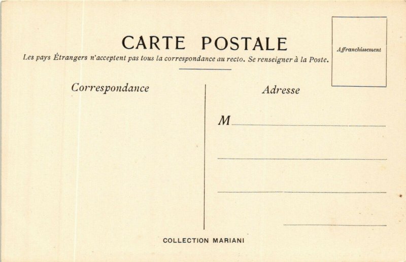 PC CPA ADVERTISING, MARIANI, A. MONCHABLON, VINTAGE POSTCARD (b18029)