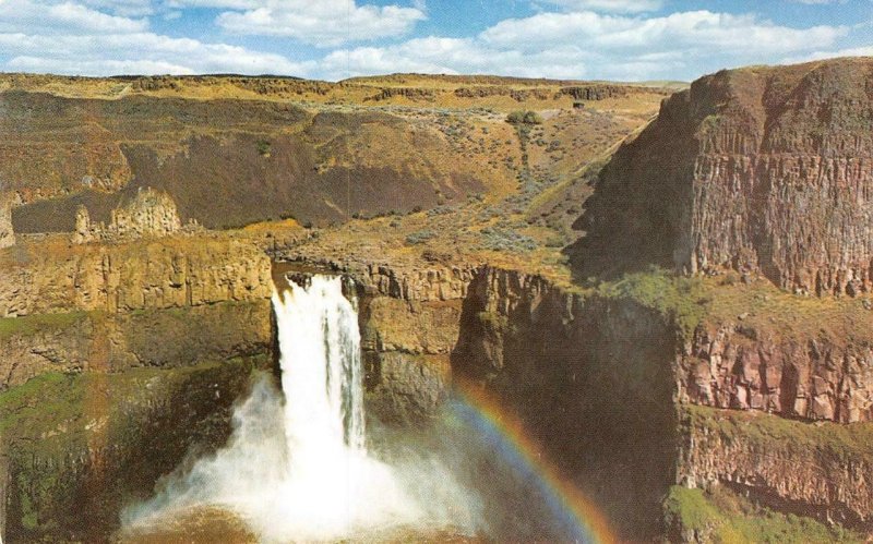 PALOUSE FALLS Rainbow Washington Water Power Co Expo 1974 Vintage Postcard