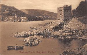 uk17551 dartmouth and kingswear castles real photo uk