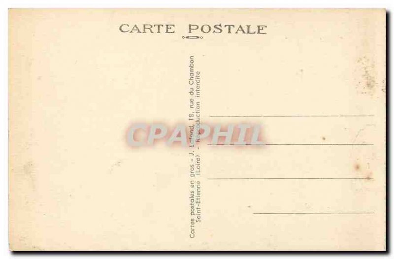 Old Postcard Loire Illustree Rochetaillee General view