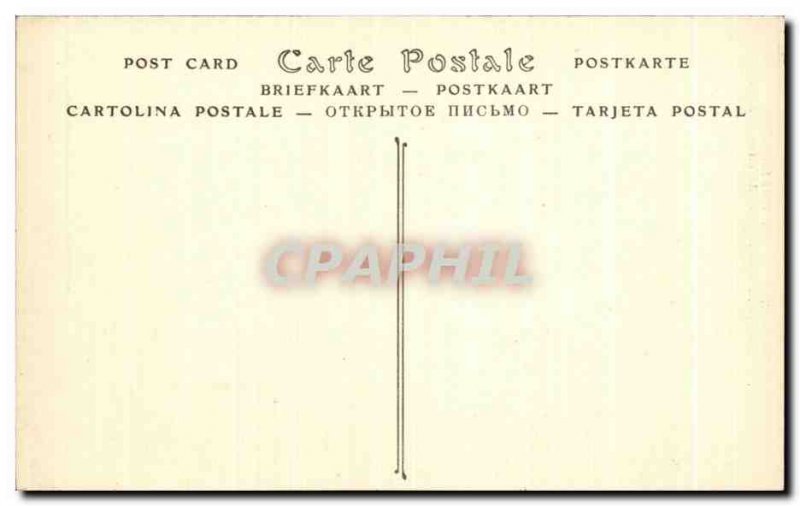 Old Postcard Primel Tregastel (Finistere) Point of Decapitation Needles
