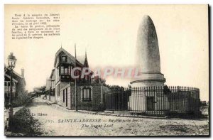 Old Postcard Sainte Adresse The Sugarloaf