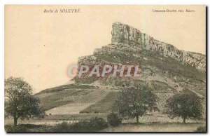 Old Postcard Roche de Solutre
