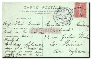 Old Postcard Houlgate The Beach