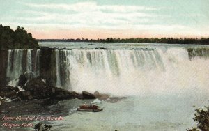 Vintage Postcard Picturesque Waterfall Horse Shoe Fall From Niagara Falls Canada