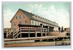 Vintage 1920's Postcard Summit House Mt. Washington White Mountains NH