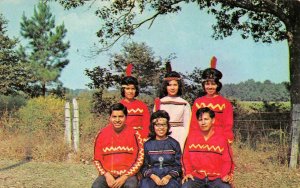 ELTON, Louisiana LA ~KOASATI~COUSHATTA INDIANS Native Americana VINTAGE Postcard