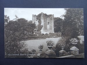 Surrey GUILDFORD Castle Grounds - Old Postcard by Frith 54153