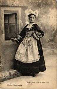 CPA Jeune Fille de Pont-Aven FOLKLORE (731613)