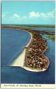 Postcard - Pass-A-Grille - St. Petersburg Beach, Florida