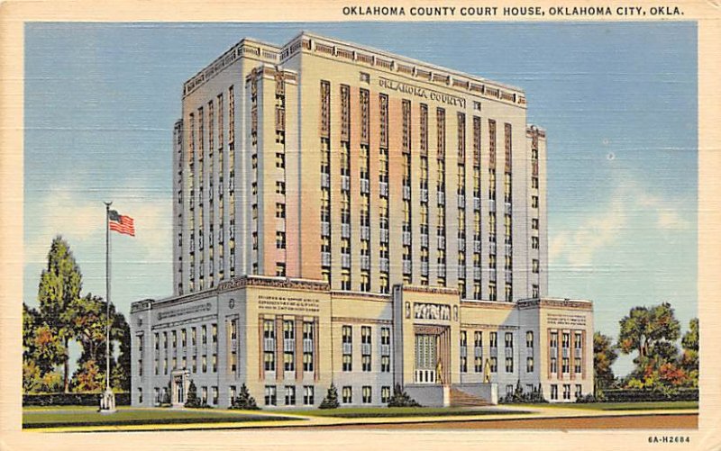 Oklahoma County Court House Oklahoma City, Oklahoma USA