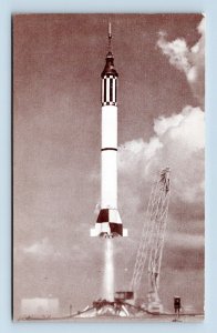 1961 NASA  Mercury Redstone 3 Launch Card 12 of 32 Exhibit Supply Arcade Card M3