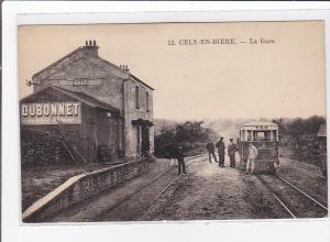 CELY-en-BIERE : la gare - tres bon etat