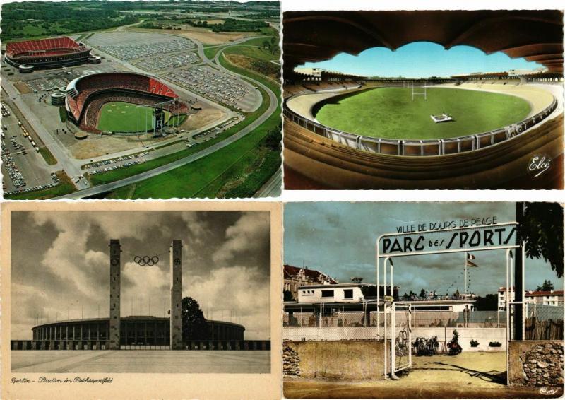 SPORT, STADE, STADIUMS, 148 CPM Mostly Pre - 1990