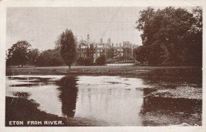 ETON FROM RIVER, Berkshire - Vintage POSTCARD